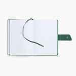 Ежедневник BOOM, недатированный, черный с зеленым