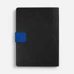 Ежедневник BOOM, недатированный, черный с ярко-синий