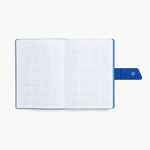 Ежедневник BOOM, недатированный, черный с ярко-синий