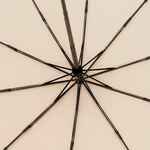 Зонт складной CLOUDBURST в подарочной упаковке, бежевый