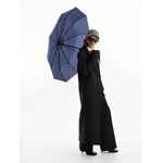 Зонт складной CLOUDBURST в подарочной упаковке, темно-синий