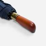 Зонт складной CLOUDBURST в подарочной упаковке, темно-синий