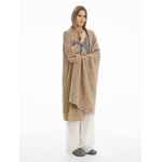 Плед CURVE VERVE, бежевый меланж