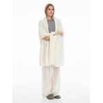 Плед CURVE VERVE, молочно-белый