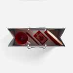 Набор FLAT WHITE, красный