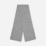 Шарф METELITSA, серебристо-серый меланж