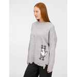 Джемпер SHARPICK, серебристо-серый меланж, размер S/M