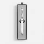 Ручка шариковая BOLT SOFT TOUCH в футляре, белая