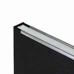 Ежедневник FRAME METAL, недатированный, черный