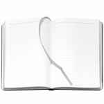 Ежедневник FRAME METAL, недатированный, черный