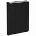 Ежедневник FRAME METAL, недатированный, черный