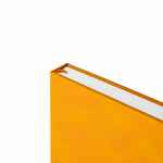 Ежедневник HORIZON, недатированный, серый с оранжевым