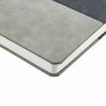 Ежедневник HORIZON, недатированный, серый с черным