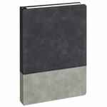 Ежедневник HORIZON, недатированный, серый с черным