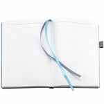 Ежедневник HORIZON, недатированный, серый с голубым