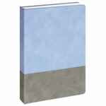 Ежедневник HORIZON, недатированный, серый с голубым