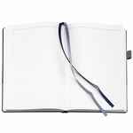 Ежедневник HORIZON, недатированный, серый с синим