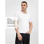 Футболка унисекс SENTI, белая, размер S