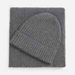 Шарф LACONI, темно-серый меланж