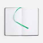 Ежедневник TRAIT, недатированный, черный с зеленым