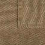 Плед LONGVIEW, коричнево-бежевый меланж