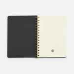 Ежедневник SPIRAL, недатированный, черный