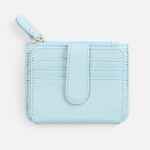 Картхолдер на молнии UNISON, голубой