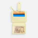 Картхолдер на молнии UNISON, светло-зеленый