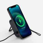 Набор для ухода за гаджетами с беспроводной зарядкой RULES, черный