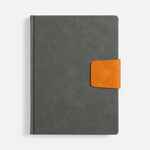 Ежедневник GRANDE STRAP на заказ, датированный, серый