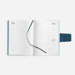 Ежедневник GRANDE STRAP на заказ, датированный, голубой