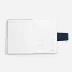 Ежедневник GRANDE STRAP на заказ, датированный, голубой