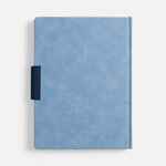 Ежедневник GRANDE STRAP на заказ, датированный, голубой