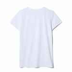 Футболка женская T-BOLKA STRETCH LADY, белая (холодный оттенок), размер S