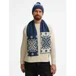 Шапка WINTERTUDE, синяя с белым