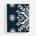 Шарф WINTERTUDE L, синий с белым