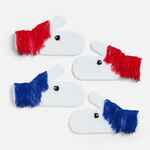 Варежки «Игогошки», с красной гривой