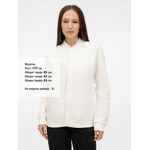 Бомбер унисекс ATMOSWEAR, молочно-белый, размер S