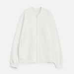 Бомбер унисекс TOWNIE, молочно-белый, размер S