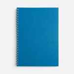 Блокнот SALVADOR в клетку, синий VER.2