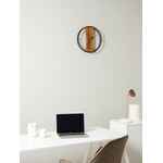 Часы WOODIX, черные с коричневым