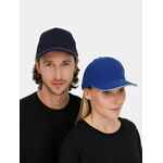 Бейсболка CLASSIC 2.0, ярко-синяя с белым кантом
