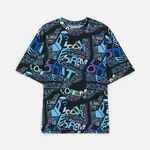 Футболка из бифлекса MORFISS с полной запечаткой на заказ, размер M/L