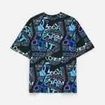 Футболка из бифлекса MORFISS с полной запечаткой на заказ, размер M/L