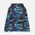 Худи унисекс MORFISS с полной запечаткой на заказ, размер M/L