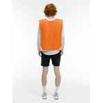 Манишка MEMBER, оранжевая с белым