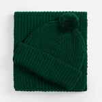 Шарф NORDKAPP, темно-зеленый
