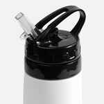 Складная бутылка для воды LANGFOSSEN, белая