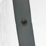 Шопер CLEAR FEST, VER.2, прозрачный с серыми ручками