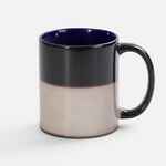 Кружка-хамелеон ON DISPLAY, глянцевая, черная с синим